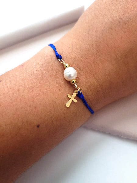 Pulsera: Perlado