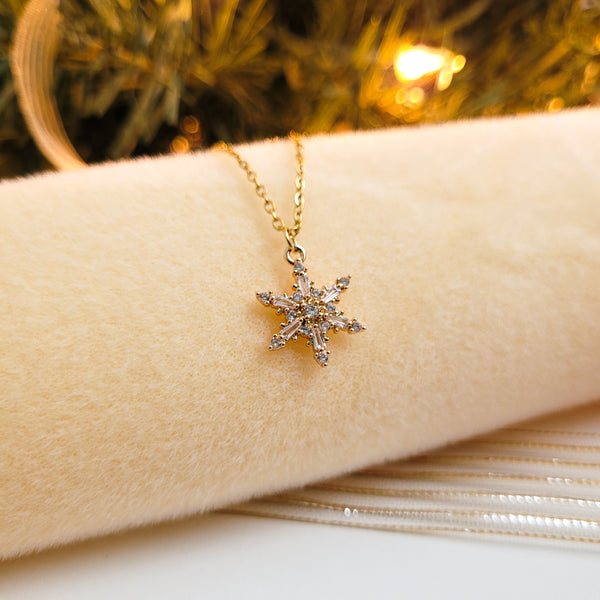 Cadena con Copo de Nieve