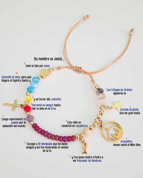 Pulsera: Historia de Jesús