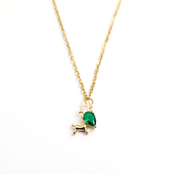 Cadena con Venado Verde