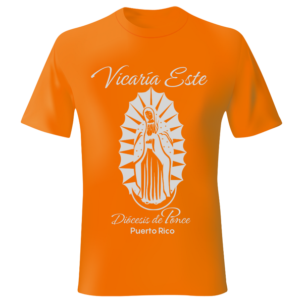 T-shirts sobre las vicarías de la Diócesis de Ponce