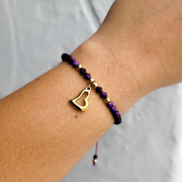 Pulsera de Corazón Abierto