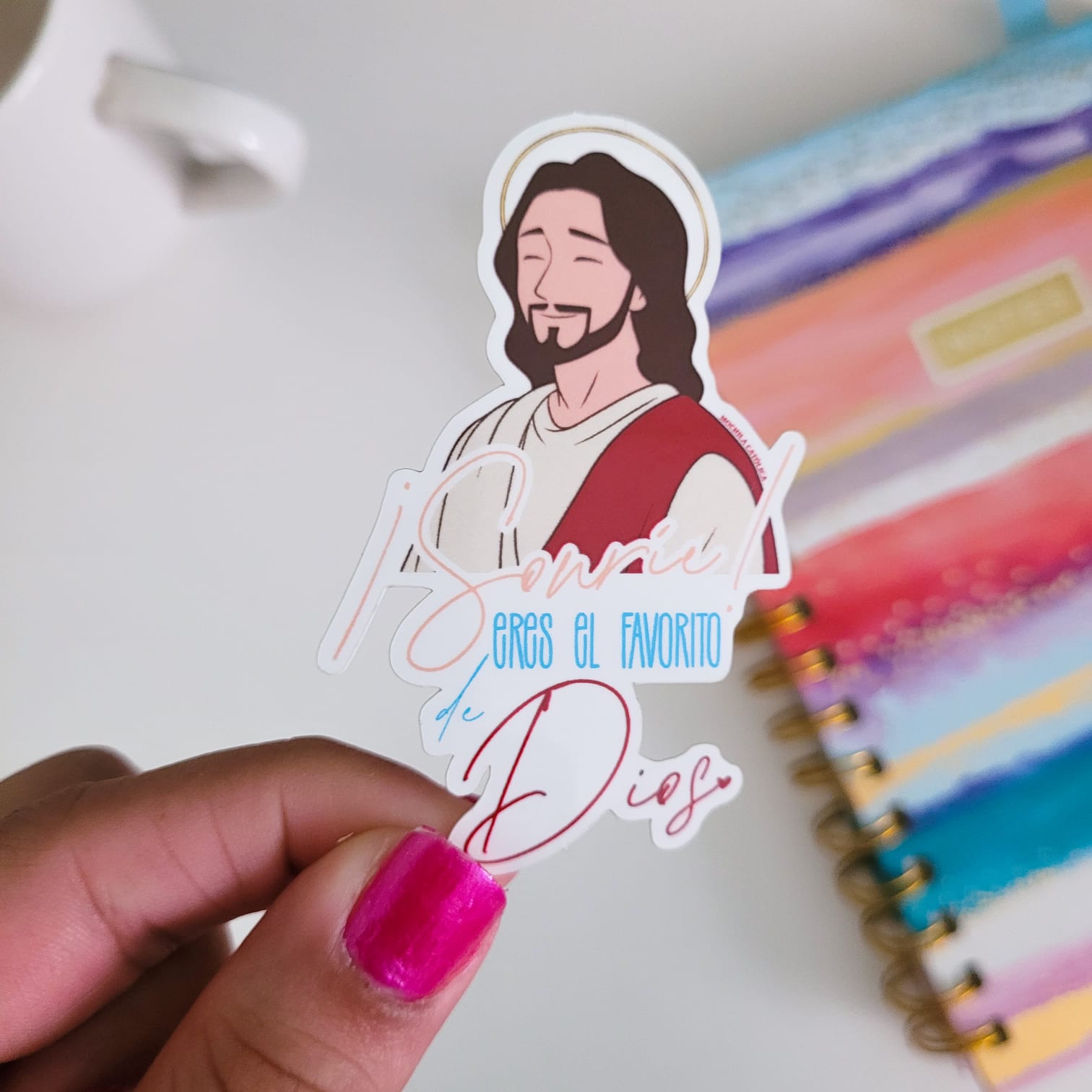 Sticker: ¡Sonríe! Eres el favorito de Dios