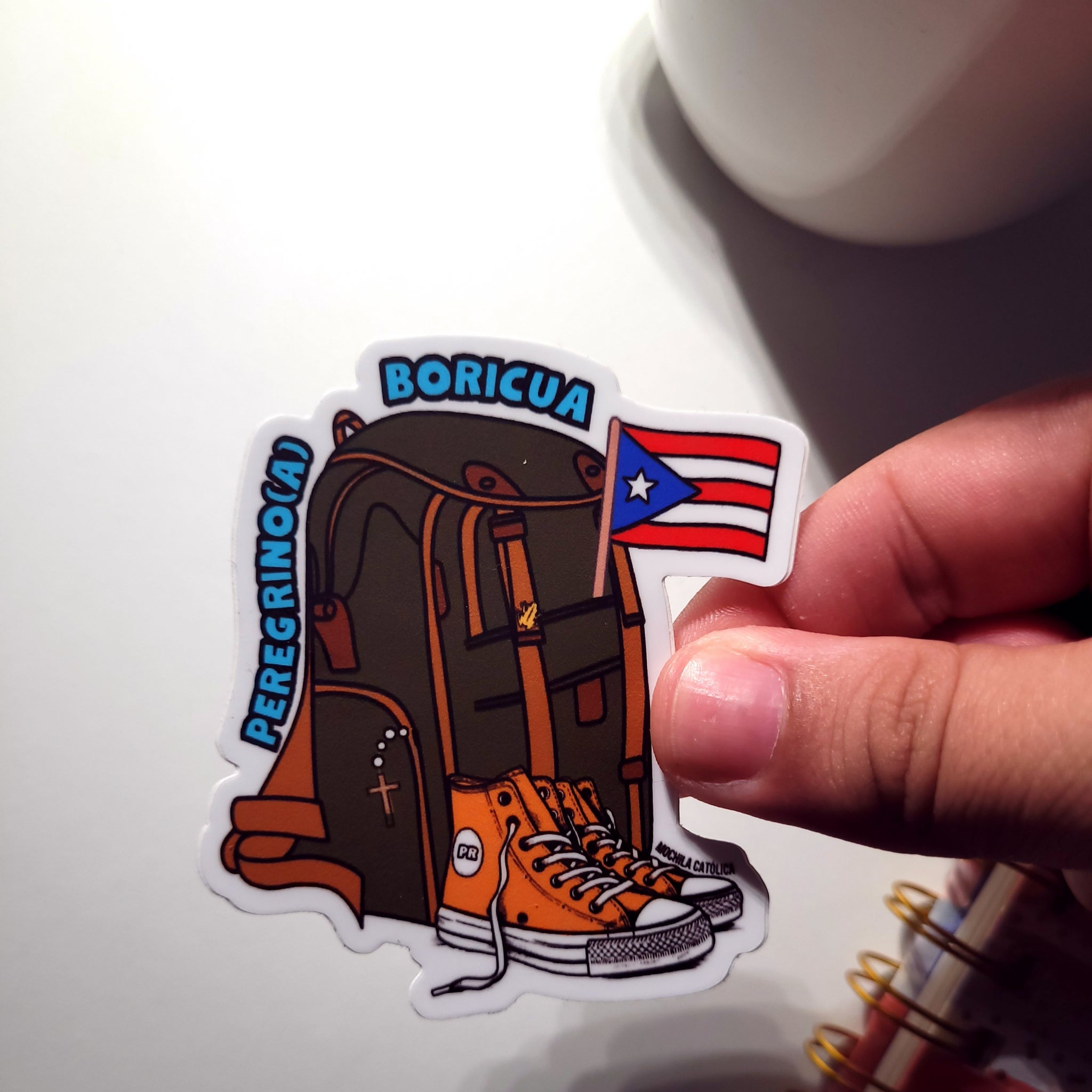 Sticker: Peregrino(a) Boricua